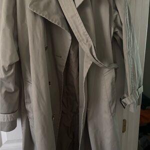 Stafford Light Gray Trench Coat